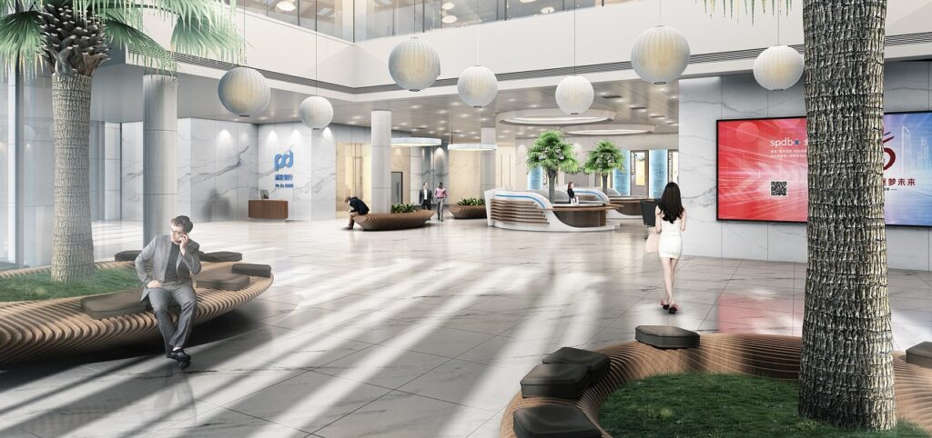 office, lobby, business, design, interior, architecture, building, interior design, gray office, gray interior, lobby, lobby, lobby, lobby, lobby